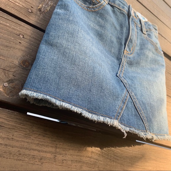 Girls Denim Skirt - Picture 2 of 5